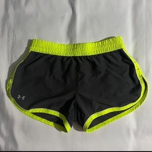 Under Armour Heat Gear Semi-Fitted Lined Athletic Shorts